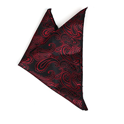 DBC3B01K Black Fuchsia Patterned Winter For Boyfriend Woven Microfiber Pre-tied Bow Tie Hanky Cufflinks Manufacturers By Dan Smith