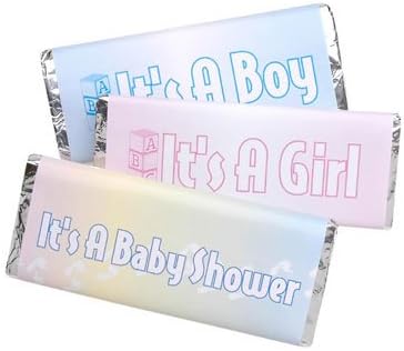 Baby Shower Party Favors for Girls (24 Piece Its Girl Candy Bar Wrapper24 Piece Its Girl Candy Bar Wrapper)