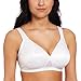 Playtex Women's Cross Your Heart Foam Lined Heart Jacquard Soft Cup Bra