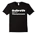 Deplorable Definition T-Shirt: Hardworking American Patriot