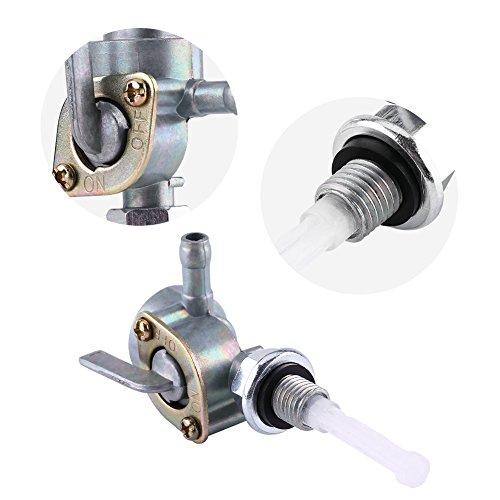 2 Cuque+Universal+Petcock+Gasoline+Shut+Off