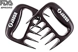 The Bear Claw Design Meat Fork - Perfect for Shredding Pork, Beef and Chicken - Unique Tool for Shredding Pulled Pork to Make Great Pulled Pork Sandwiches - The Best Meat Shredder and It Comes with Lifetime Guarantee.