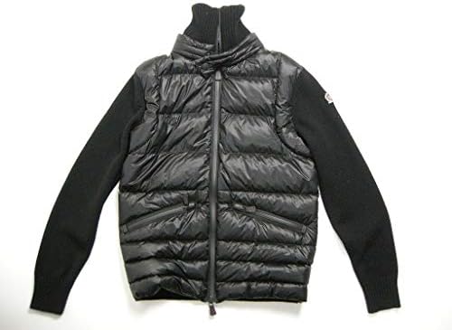 モンクレール Grenoble グルノーブル メンズ Maglione Tricot Card 並行輸入品 ブラック 国内最安値に挑戦 ダウンジャケット ニット切替 サイズs 999