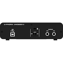 Behringer UMC202HD Audiophile 2x2, 24-Bit/192 kHz