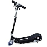 Maxtra E100 Electric Scooter 160lbs Max Weight Capacity Motorized Scooters Bike for Kid Black