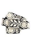Tey-Art Anne Embroidered Wool Fair Trade Belt