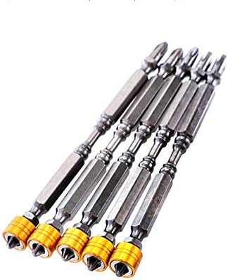 GCCLCF Electric mini screwdriver set Super magnetic coil long screwdriver electric tool electric screwdriver,110mm,M
