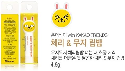 On the Body Kakao Friends Tinted Lip Balm(Cherry&amp;Muzi)
