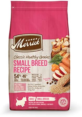 merrick dog food for small dogs