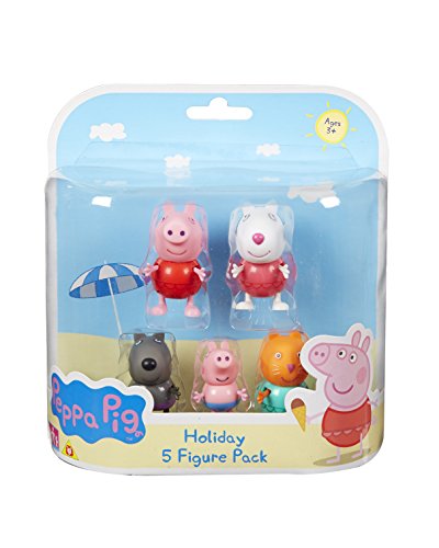 Peppa Pig's Holiday 5 Figure Pack