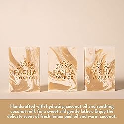 Pacha Coconut Lemon Bar Soap 5 Pack