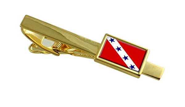 Amazon Com Select Gifts Marica City Rio De Janeiro State Flag Gold Tone Tie Clip Jewelry