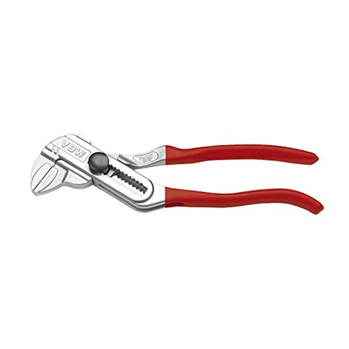 VBW 180305 "Power Grip" Plier Wrench, Red/Silver, 180 mm