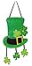 Evergreen Enterprises 2DHF1019 Lucky Hat Outdoor Safe Felt Door Decor