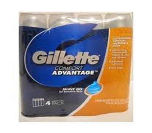 Gillette Sensitive shave gl 4x8.4 (047400501324)