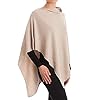 Poncho 100% Cashmere Made In Italy - Morbido E Leggero - Unisex Per Donna - Ideale Regalo - Foto 8