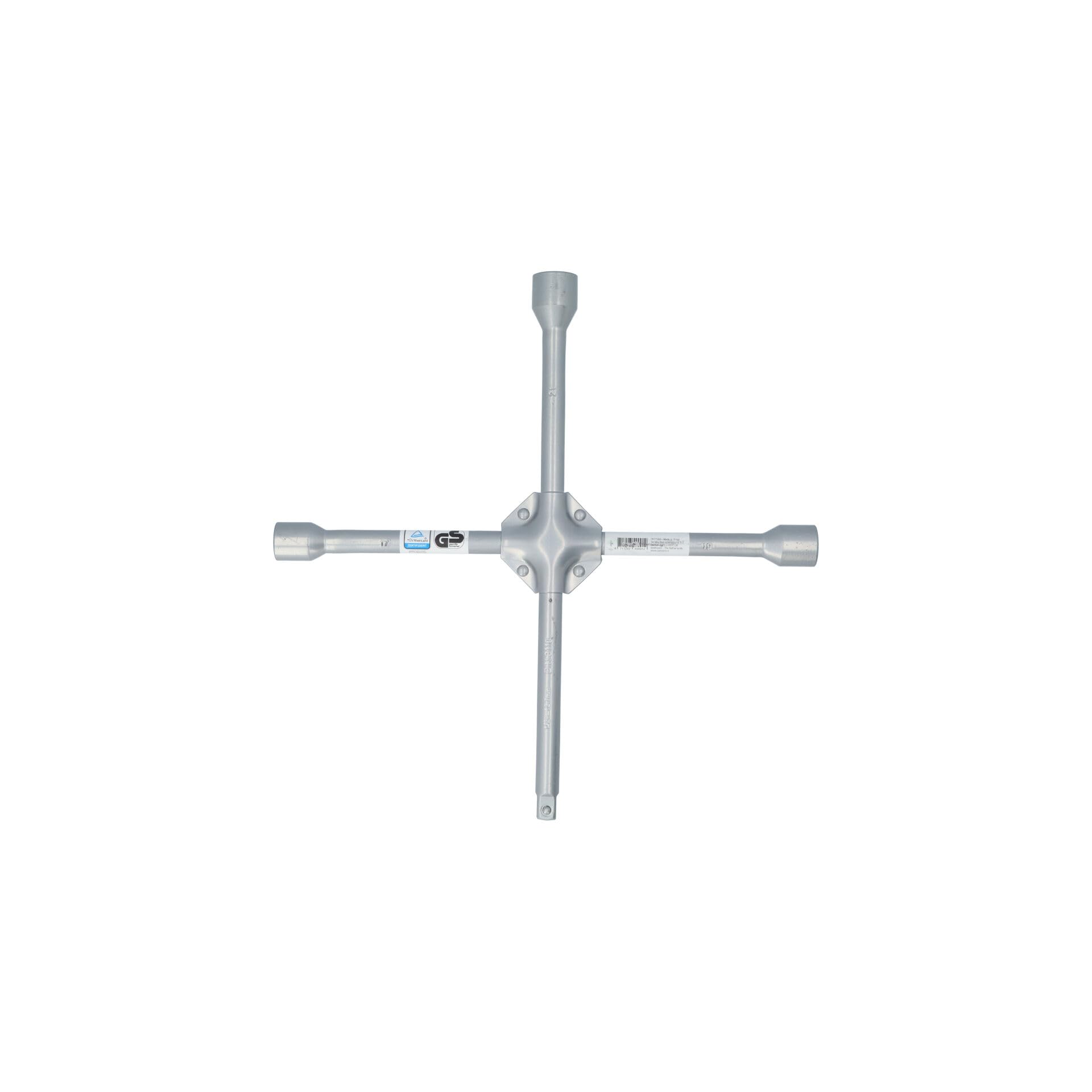 Carpoint CPT0627003 Cross Rim Wrench Din 899, 12.7/ 17/ 19/ 21 mm