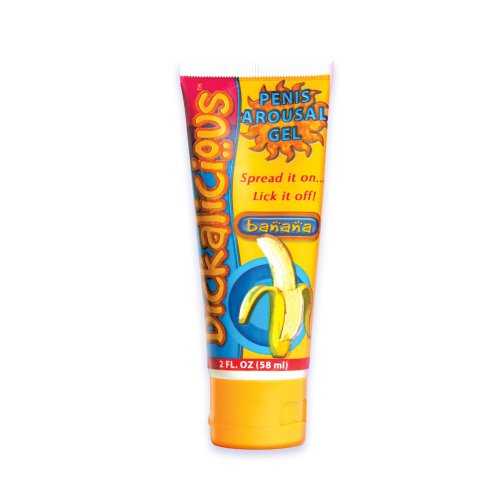 Hott Products Dickalicious Arousal Gel, Banana Flavor
