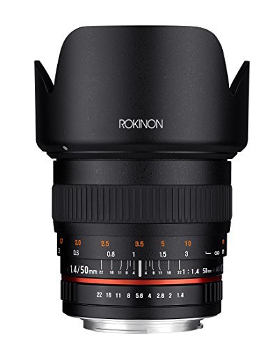 Rokinon 50mm F1.4 Lens for Canon EF Digital SLR - Thumbnail 2