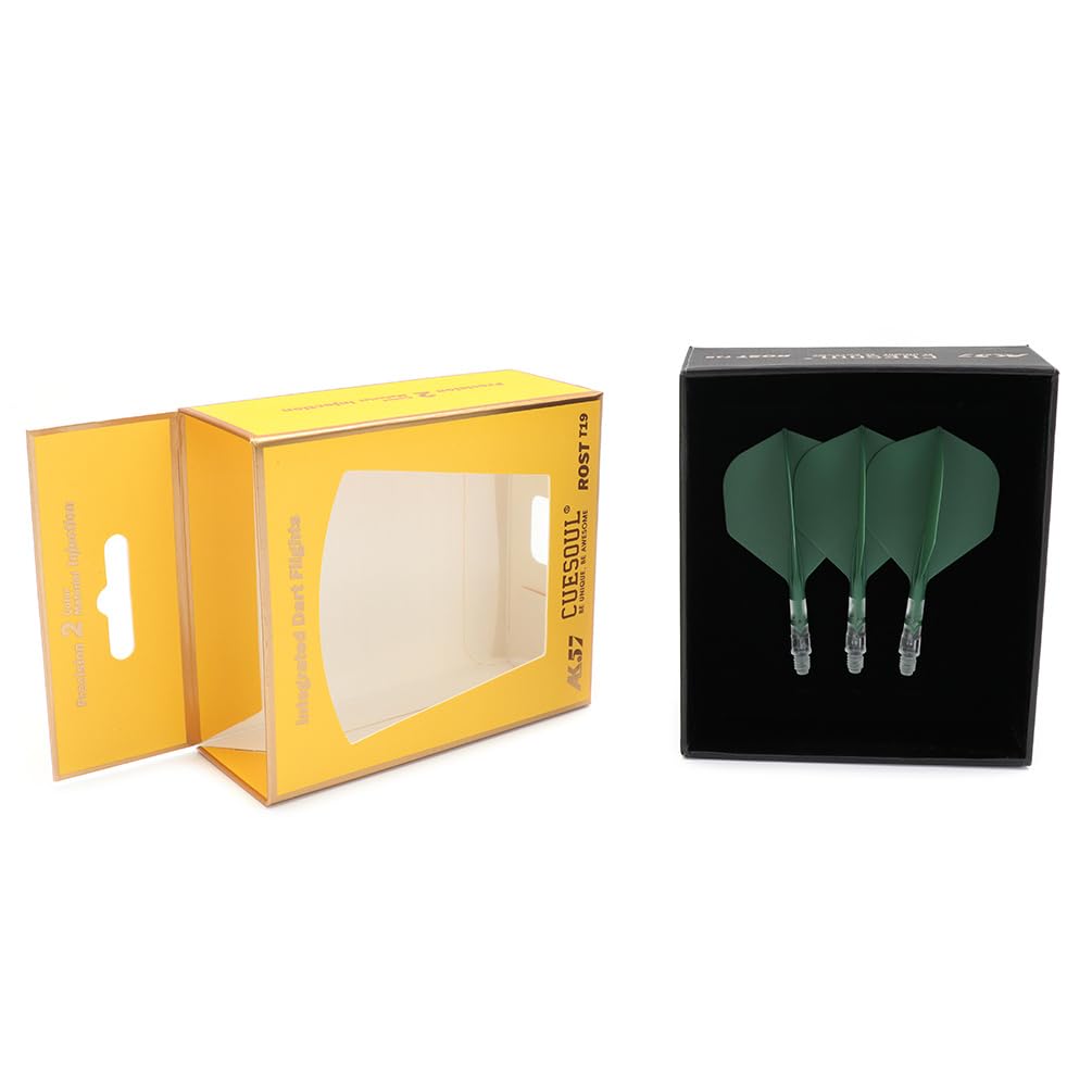 CUESOUL ROST T19 Integrated Dart Shaft and Flight,Standard Shape,Set of 3