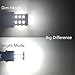 ENDPAGE 3157 LED Bulb White 6000K 1000 Lumens Super Bright 12-24V Non-Polarity, 2-pack, Replacement for 3156 3057 3056 and Works as Back Up Reverse Lights, Tail Brake Lights, Turn Signal Blinkers