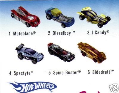 mcdonalds hot wheels cars