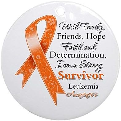 Amazon.com : Louis Leukemia Strong Survivor Ceramic Ornament 3 inch Round  Holiday Christmas Ornament : Sports & Outdoors