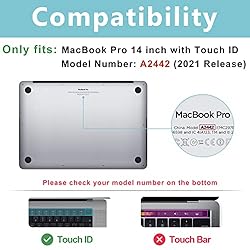 ProCase MacBook Pro 14 Inch Case 2021 2022 Release