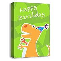 signwin-Canvas Wall Art-Cute Animal Portrait-Canvas Prints Home Artwork Decoration for Kids Bedroom,Bathroom - 12x18 inches