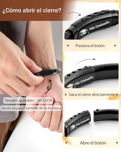 Kenqlot Regalo para Hombre/Hijo/Hermano,Pulseras Cuero Hombre para Novio Esposo,Regalo Hombre Cumpleaños Graduacion Navidad San Valentín