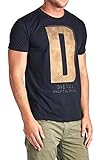 Diesel Mens T Shirt D Letter Maglietta Tee