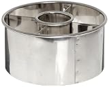 Ateco 14423 3.5" Stainless Steel Doughnut Cutter