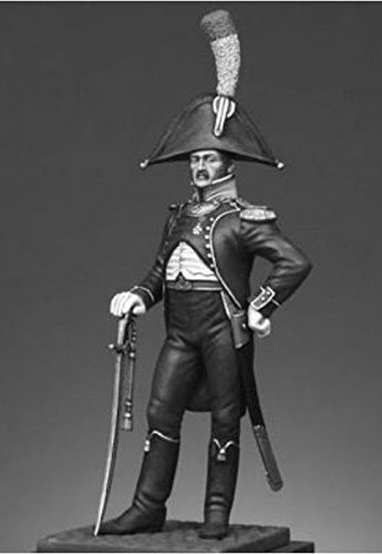 HISTORICAL TIN FIGURES FRANCE THE OFFICER LINEAR VOLTIGEURS 1809 YEARS 1/32 NV79