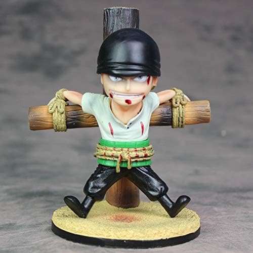 NEW hot 15cm One Piece Roronoa Zoro Injured Action figure toys doll collection Christmas gift with box Collectible toy
