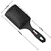 Baasha Large Square Paddle Brushs for Hair Women Large Hair Brushes for Women Hairbrushes Detangling for Long Hair Flat Hair Brush for Detangling Women Paddle Hair Brush For Straightening Black