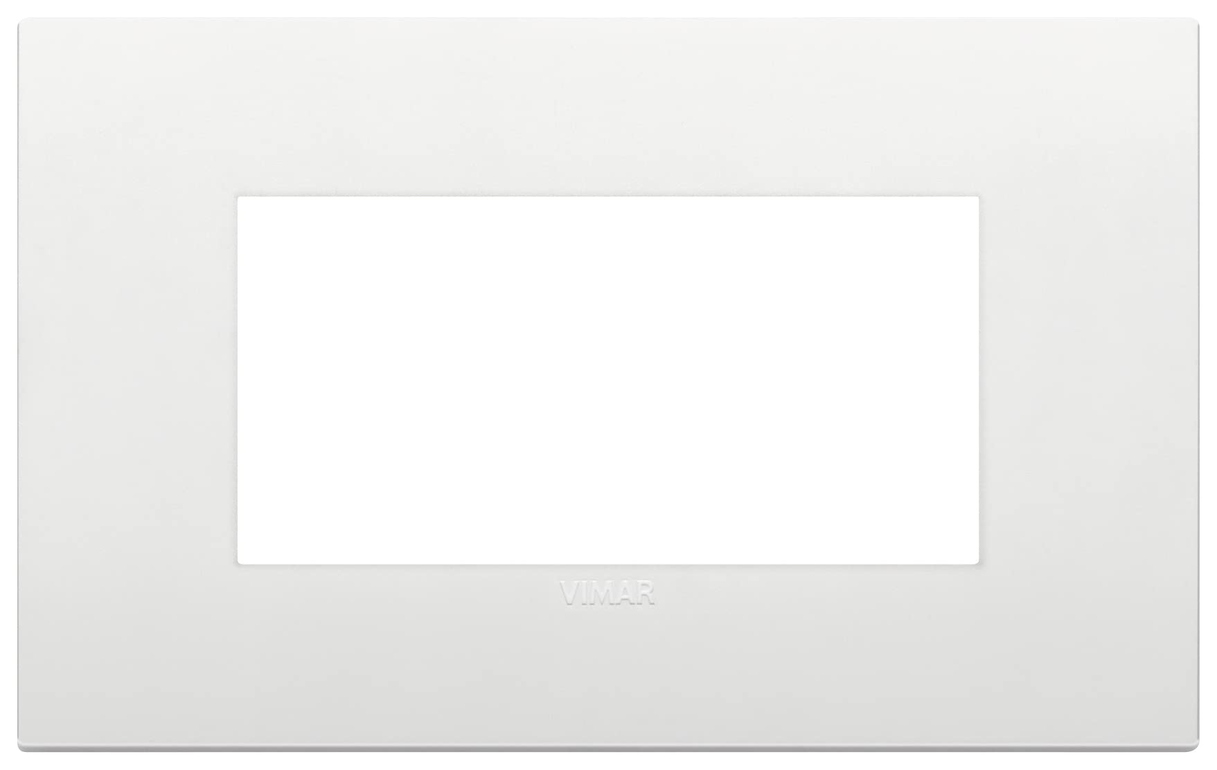 Vimar 19654.74 Arké Cover Frame Classic 4 Module Technopolymer White — image 1