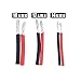 Hilitchi 30feet Black and Red 10/12 / 14 AWG Gauge Silicone Wire - Flexible Silicone Wire