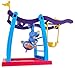 WowWee Fingerlings Playset - Monkey bar/Swing Playground with One Monkey & One Sloth – Savannah (Light Purple) & Clara (Turquoise)