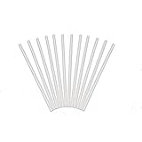 Plastic White Dowel Rods for Tiered Cake Construction, 16 Inch X 1/2, Pack of 12 by Poly-Dowels