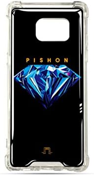 Galaxy S7 Edge Case, PishonX [Diamond][Blue] - Nano Grip Technology Four Corners Full Protection Selfie Anti-Gravity Case For Samsung Galaxy S7 Edge SM-G935 Devices