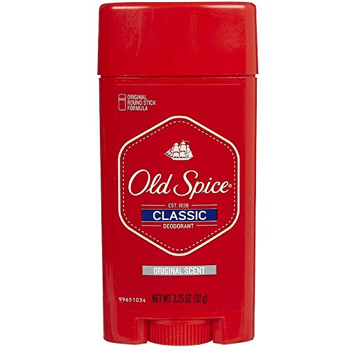 Old Spice Classic Deodorant Stick, Original 3.25 oz (Pack of 12)