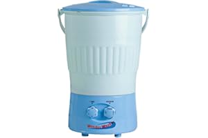 GYCDNJJ As Seen On TV Wonder Washer - a Portable Mini Clothes Washing Machine That goes Anywhere - Ideal for Cleaning Clothes On The Go - 10 Liter Capacity