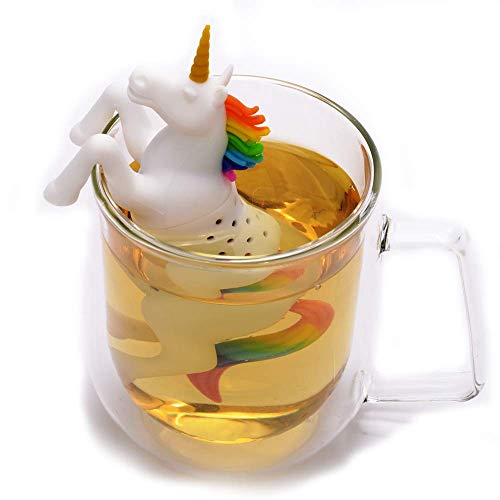 Besego Silicone Tea Infuser, King Horse Loose Leaf Tea Strainer, Cute Tea Filter For Tea Lovers