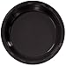 Hanna K. Signature Collection 50 Count Plastic Plate, 10-Inch, Black