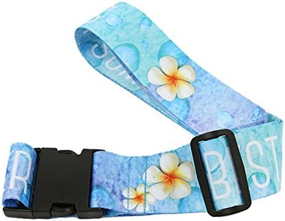 Colorpole Deluxe Luggage Belt Suitcase Strap Adjustable Lock 68' Inch