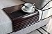 GEHE Bamboo Sofa Arm Tray Table for Couch Flexible/Foldable Sofa Tray Couch arm Table Perfect for Drinks Snacks Remote Control or Phone Great arm Tray for Couch armrest