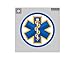 Full Color Tactical Mil-spec Monkey MSM Medic EMT Star Caduceus PVC Velcro Patch
