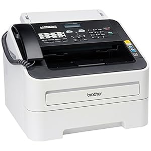 Brother FAX-2840 High Speed Mono Laser Fax Machine, Dark/light gray – FAX2840 17.750×18.125×16.625