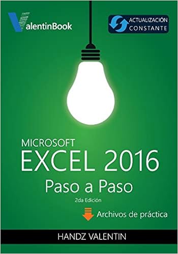 Excel 2016 Paso A Paso Actualizacion Constante Amazon Es Valentin Handz Libros