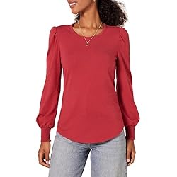 Amazon Essentials Women's Long-Sleeve Crewneck